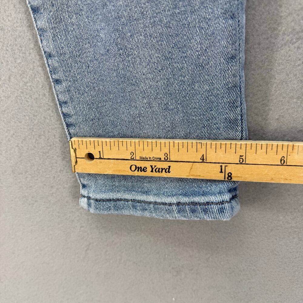 Evereve Jeans Women's 24 (0) Light Blue High Rise Fit Ever Straight Skinny Leg - Picture 14 of 14
